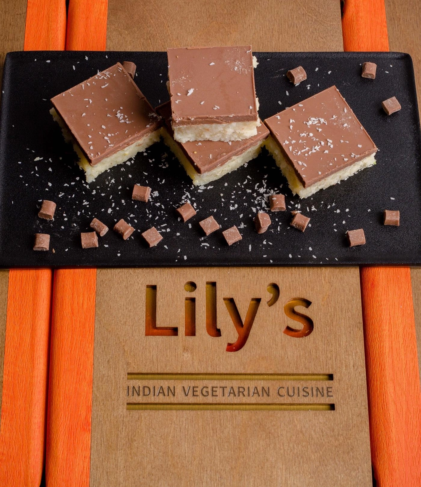 Coconut Chocolate Barfi